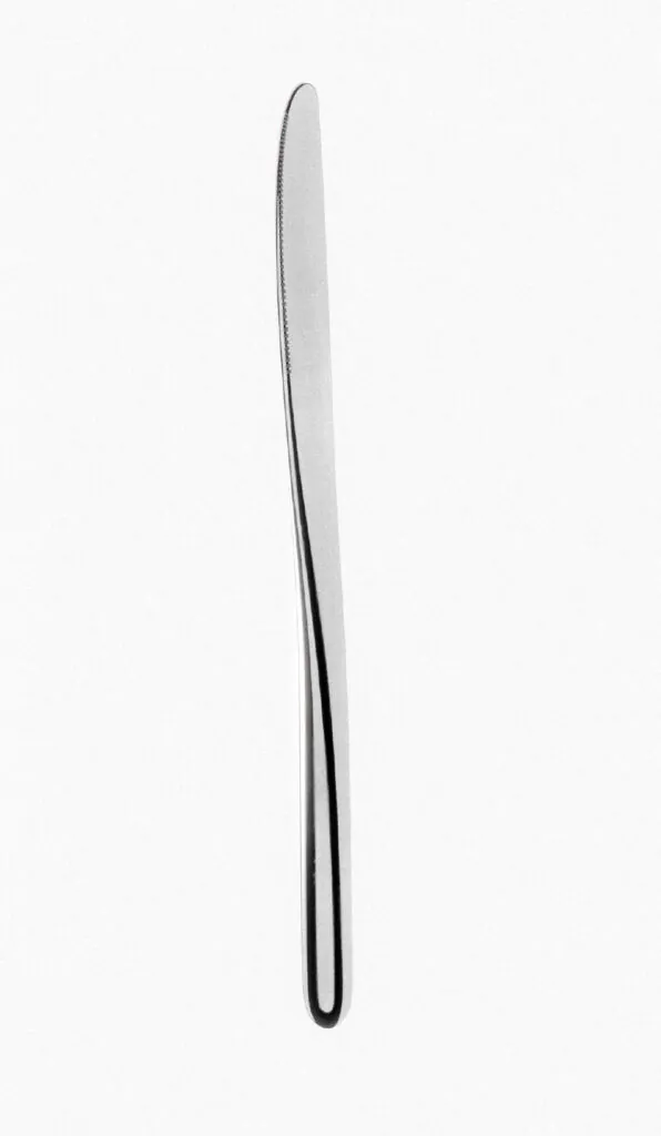 Abstract polished sleek object, white background. HungryWare Utensil Set by All Design Lab.
